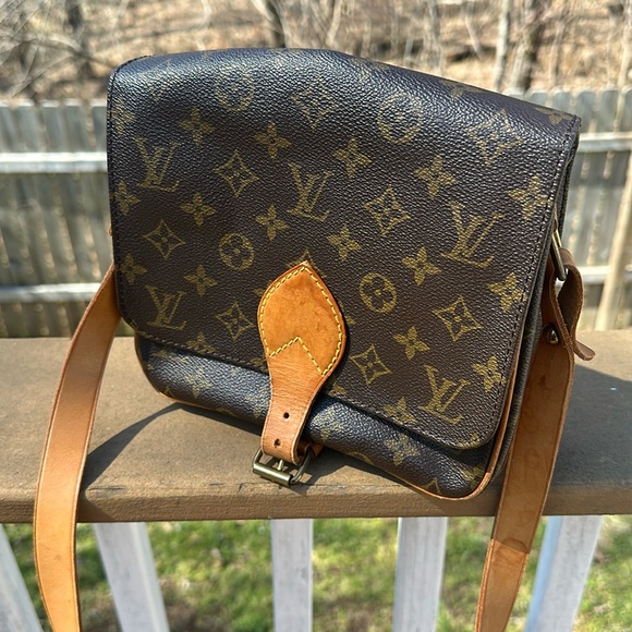 Louis Vuitton Brown and Tan Crossbody Bag - Picture 1 of 8